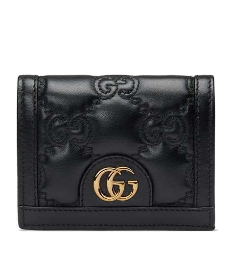 gucci leather slimmer womens wallet|Gucci leather bifold wallet.